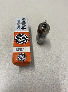 VINTAGE GE 6FG7 TUBE NOS TESTED - Picture 1 of 3