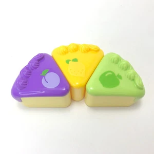 LeapFrog Musical Rainbow Tea Party Lemon Apple Plum Cake Pieces Replacment Food - Picture 1 of 10