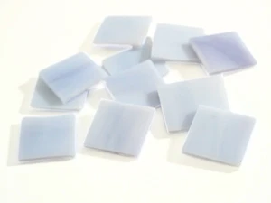 Blasse Lavendel Opal Dreiecke | Mosaik Glas Fliesen Formen | Schmelzbar 96 - Bild 1 von 2