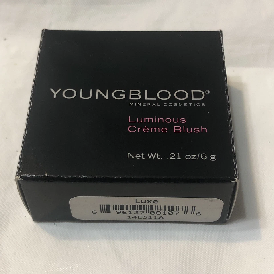 Rubor crema luminoso - Luxe Youngblood para mujer - 0,21 oz rubor color rubor mejillas Foto 1 de 4