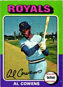 1975 Topps Mini Set Break #437 Al Cowens EXMT - Free shipping