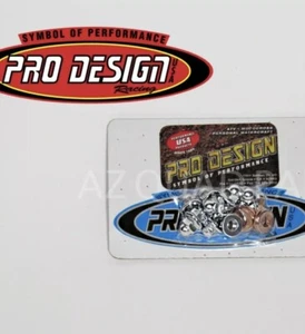 Pro Design Cool Head Rebuild Chrome Acorn Nut Stud Nuts Kit Yamaha Banshee 350 - Picture 1 of 4