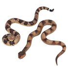 Lohoee 2Pcs Realistic Fake Snakes Toy Lifelike Rubber Rattlesnake Snake Scare...