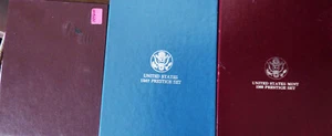 1984 S, 1987 S, 1988 S Prestige Proof 3 Sets - Picture 1 of 9