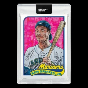Topps PROJECT 2020 Card 211 - 1989 Ken Griffey Jr by Blake Jamieson (w/Bx)INHAND - Picture 1 of 2