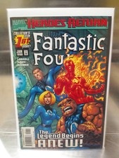 FANTASTIC FOUR 1-20 + 1998 AND 1999 ANNUALS HEROES RETURN MARVEL COMICS LOT 1998