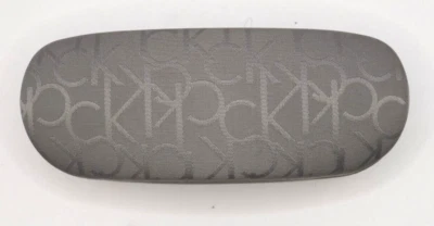 Estojo de óculos Calvin Klein clássico estampa cinza frete grátis - Imagem 1 de 2