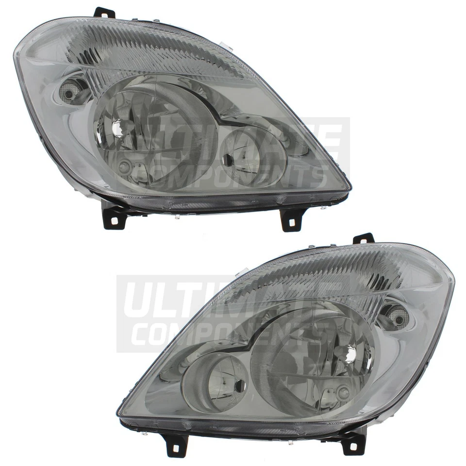 Faros para Mercedes Sprinter furgoneta Mk2 2006-2014 sin par de niebla izquierda derecha Foto 1 de 4