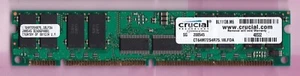 512MB PC-133 CRUCIAL CT64M72S4R75.18LFDA MICRON PC133 REG ECC RDIMM Memory STICK - Picture 1 of 2