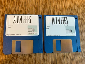 ALIEN FIRES 2199 AD GAME AMIGA COMPUTER 3.5" INCH FLOPPY(S) TESTED NEAR MINT - Picture 1 of 2