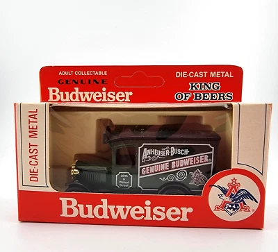 Budweiser Vintage Die-Cast Green Beer Truck 1:64 - Lledo 1979 - New in Box - Image 1 of 4
