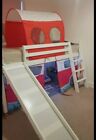 Noa and Nani Single Cabin Bed with Slide, Canopy and Tent RRP 229