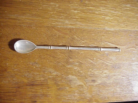 TIFFANY & Co. Sterling Silver BAMBOO 1961 MUDDLER SPOON  7 3/4 inch Cover