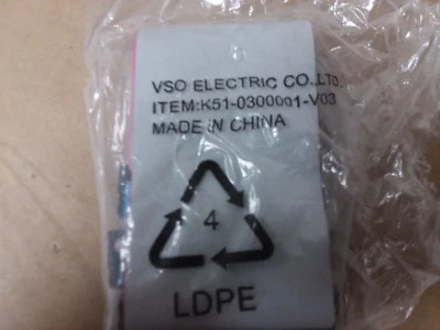 VSO Electric Co.K51-0300001-V03 FLAT RIBBON CABLE - Image 1 of 2