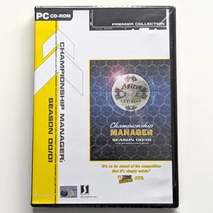 Championship Manager: Season 00/01 - Premier Collection - PC - NEW & SEALED - Picture 1 of 3