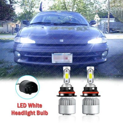 Kit de bombillas de haz alto/bajo de faros LED 6000K blanco para Dodge Intrepid 1993-1997 Foto 1 de 4