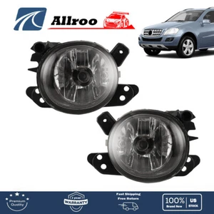 Par de faros antiniebla de parachoques para Mercedes Benz 2006-2014 lente transparente - Imagen 1 de 7