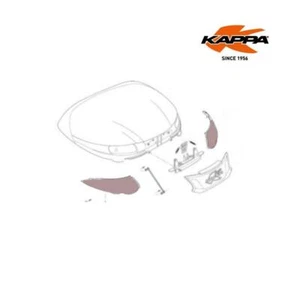 KAPPA Ricambio Set Catadiottri Fumé Per Bauletto K56NT - Foto 1 di 4