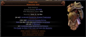 ✨PATH OF EXILE 2✨DAWN OF THE HUNT✨PC/XBOX/PS5✨Hyrri's Ire Armoured Vest✨ - Picture 1 of 1