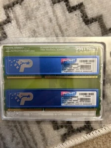 Patriot 4GB (2x2GB) DDR3-1600MHz PSD34G1600KH PS000748 DIMM PC3-12800 New - Picture 1 of 2