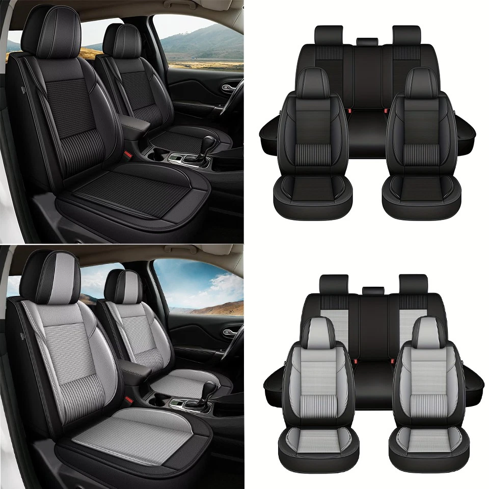 Seat Covers PU Leather (2/5 Seats) For Buick Encore GX 2020-2025 Cushion Pad Foto 1 de 1