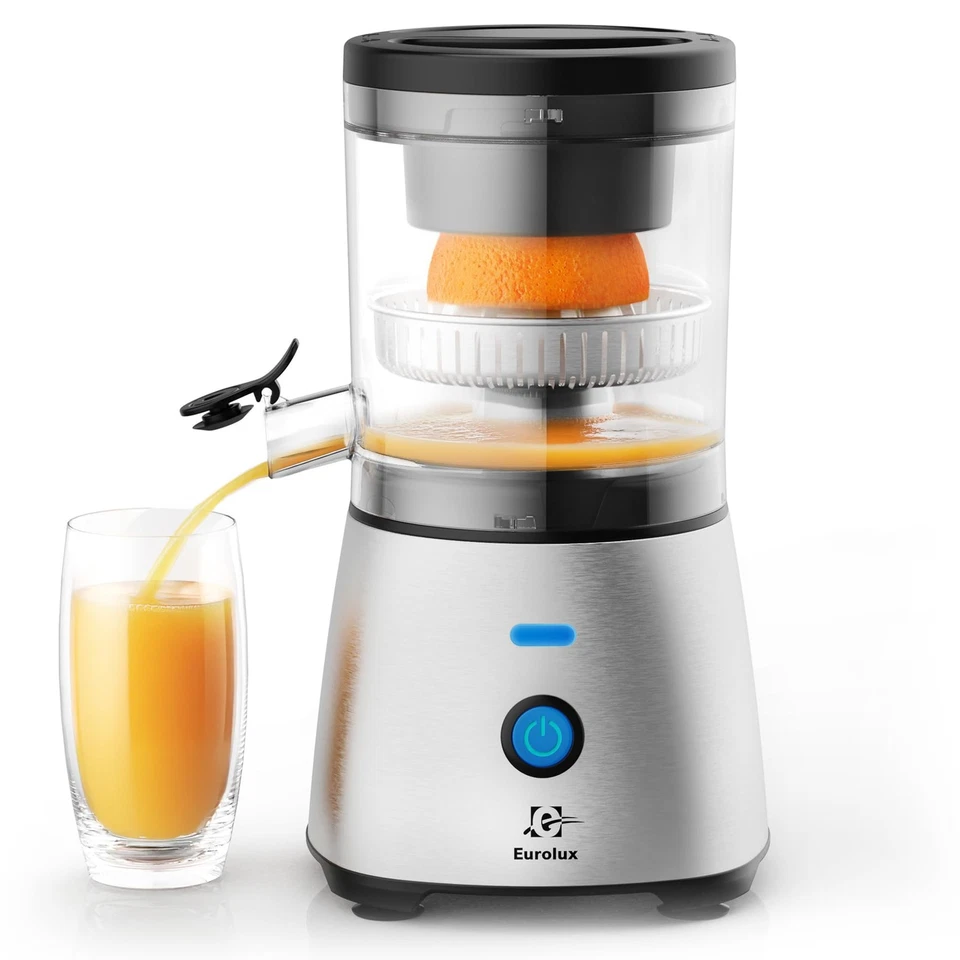 Eurolux ELCJ-4800 Electric Citrus Juicer - Stainless Steel (Open Box)