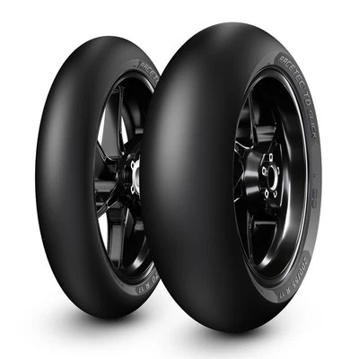 190/55 R17Z Pneu Été METZELER Racetec TD Slick Moto - Photo 1/4