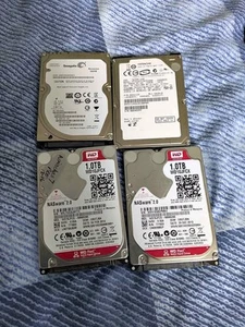 LOT OF 8X 6.23TB 2.5 HARD DRIVES (WD RED, SAMSUNG, SEAGATE, HITACHI) - Afbeelding 1 van 3