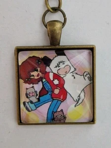 PORTACHIAVI PORTACHIAVE KEYRING SCHLÜSSELRING CARTOON HELLO SPANK MANGA JAPAN - Imagen 1 de 3