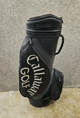 Кожаная сумка для гольфа Callaway Golf Hawkeye Arnold Palmer фирменный шов без ремня - Изображение 1 из 4