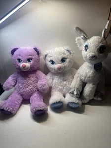 Juego de Peluche Build A Bear Workshop Disney Frozen Anna & Elsa Bears Usado en Excelente Condición - Imagen 1 de 10