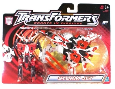 Transformers Robots In Disguise RID Storm Jet Sellado de Fábrica Foto 1 de 2