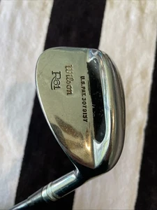 Vintage Wilson R-61 Sandy Andy S Sand Wedge Graphite Stiff Shaft RH 37” - Picture 1 of 14