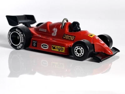 Винтажный 1984 Matchbox F1 Racer Fiat #3 Indy гоночный автомобиль красный. Литая модель сделано в Макао - Изображение 1 из 4