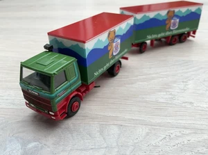 Albedo Scania 142M Hängerzug, Bärenmarke, Spedition Reiter, OVP mit Zurüstteilen - Bild 1 von 1