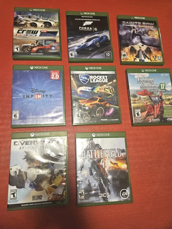 Xbox One 游戏批量 8 – Forza 6、农业模拟器 17、Saints Row IV... — 第 1/2 张图片