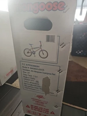 Mongoose Classics Supergoose En Caja Original Colores Rojo y Azul Agotado Rarebmx Foto 1 de 4