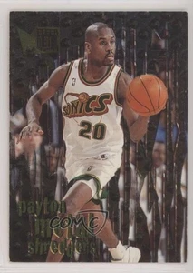 1996-97 Fleer Metal Metal Shredders Gary Payton #144 HOF - Picture 1 of 7