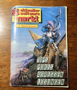 ASM Aktueller Software Markt Nr. 1 Special Ausgabe  Tips Pokes Adressen Lösungen - Bild 1 von 3