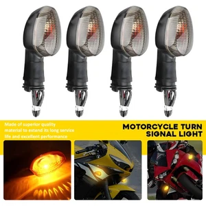 Set of 4 Front+Rear Turn Signal Light Indicator Lamp For Yamaha YZF R125 R15 R6 - Picture 1 of 13