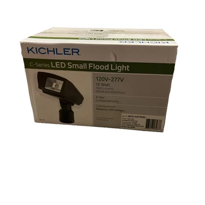 Kichler C Series LED Small Flood Light 120v 277v 12 Watt - Imagem 1 de 4