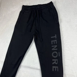 Tenore Fleece Logo Jogginghose Herren Gr. Small Schwarz Jogger Heavyweight - Bild 1 von 13