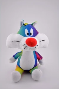 Sylvester the Cat plush Looney Tunes Warner Brothers tie dyed 7.5" - Picture 1 of 6