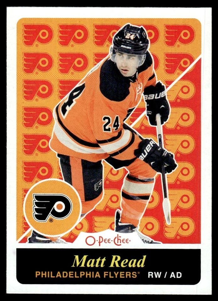 2015-16 O-Pee-Chee Retro Matt Read Philadelphia Flyers #396 - Image 1 of 2