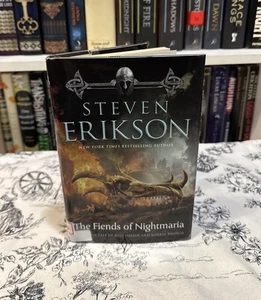 The Fiends of Nightmaria by Steven Erikson (Hardcover) 1st/1st, Ex-Lib. - Picture 1 of 10