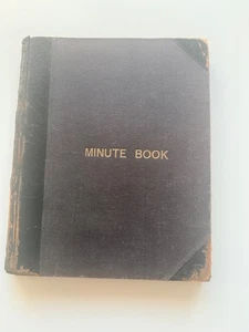 J & H Bell Ltd Nottingham Minute Book & Photograph 1925 - Picture 1 of 10