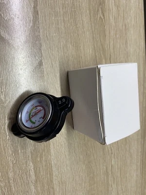 Tapa de radiador de alta presión con medidor de temperatura 2,0 bar para KTM 250 EXC-F Pnlc Foto 1 de 4