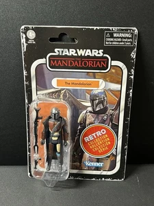 Star Wars Retro Collection Modellino Mandalorian 3,75" 2020 Hasbro Sigillato - Foto 1 di 2