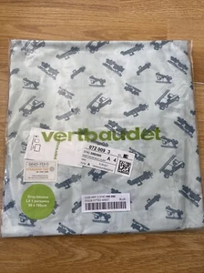Vertbaudet Boys Fire truck Fitted Sheet Single 90x190 Cm , New In Bag - Picture 1 of 4