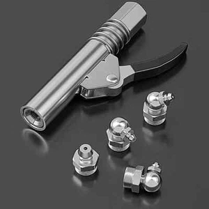 Mini cabezal de bomba de grasa manual acoplador pistola de grasa de núcleo de acero actualización 10000 psi - Imagen 1 de 8